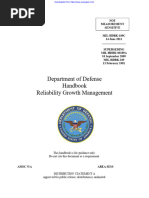 QUALITY Assurance: Amc Pamphlet AMCP 7013 | PDF | Reliability
