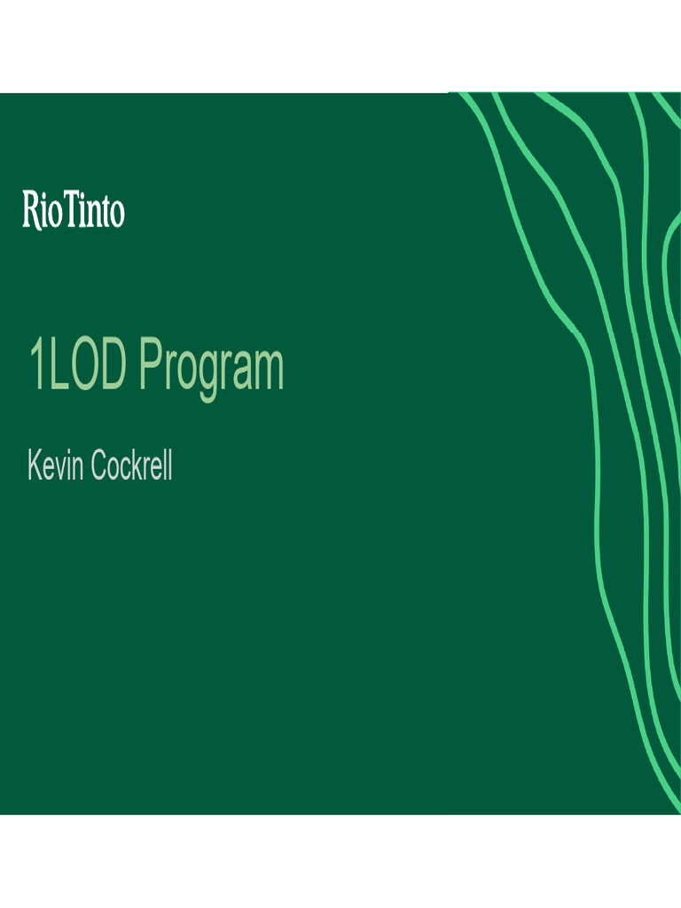 1st Line of Defense- 1LOD | PDF | Risk | Internal Control