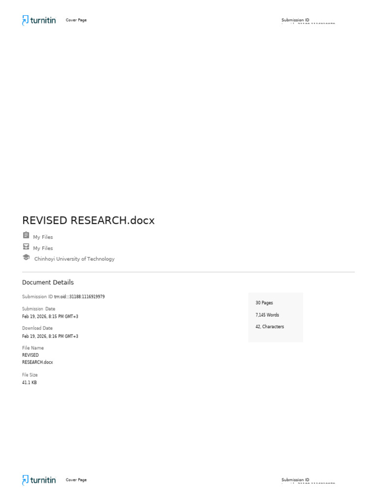 REVISED RESEARCH.docx - AI Writing Report | PDF | Fuel Injection ...