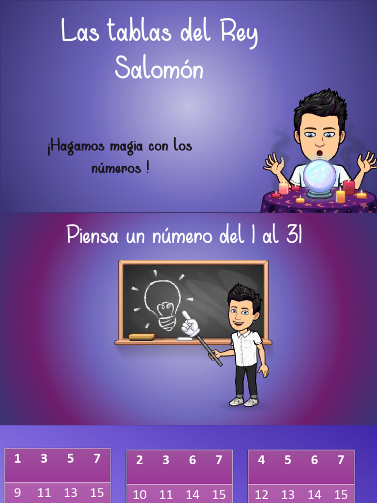Las Tablas Del Rey Salomón | PDF