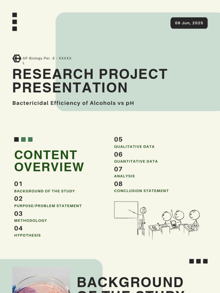Research Proposal Presentation | PDF | Cell Membrane | Biology