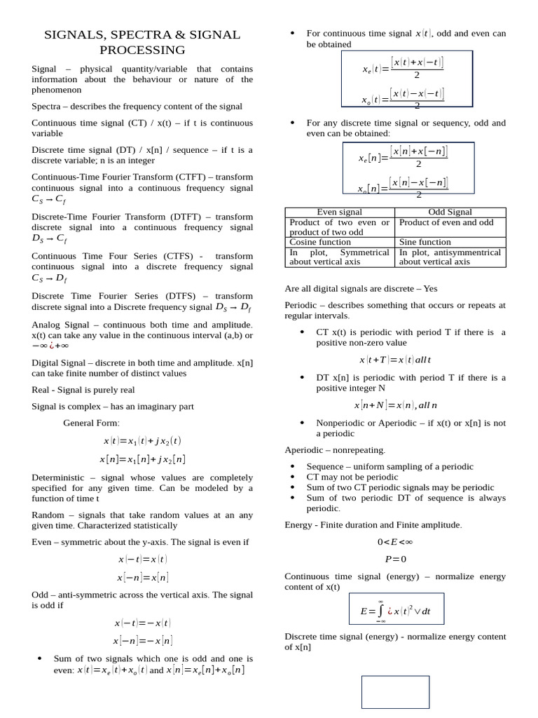 Signal | PDF