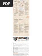 Pathfinder Character Advancement Chart | PDF