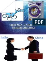 Virtually Waterless Washing Machine