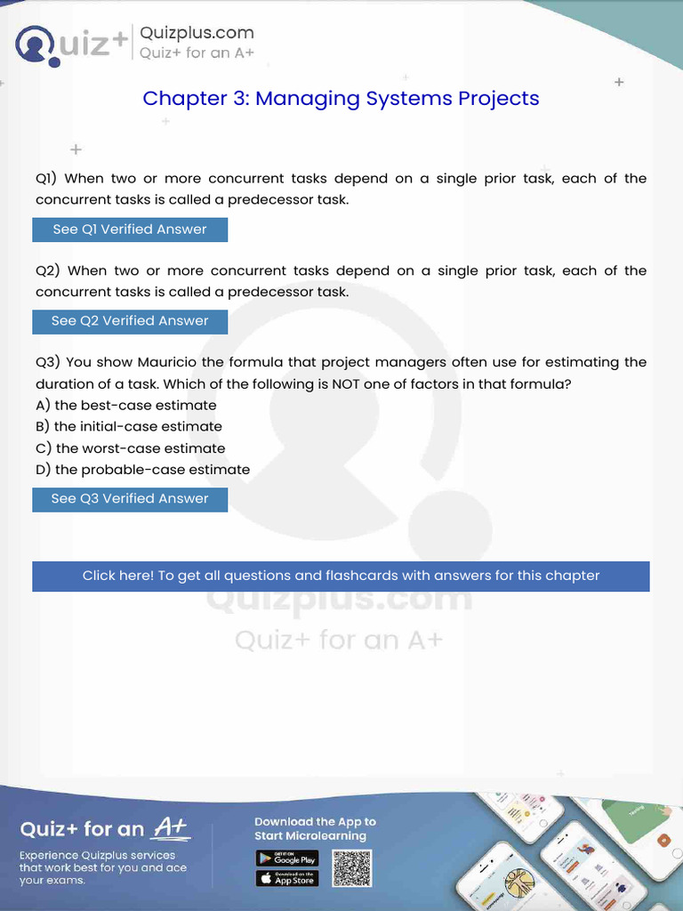 When Two or More Concurrent Tasks Depend on a Single Prior Task Each of ...