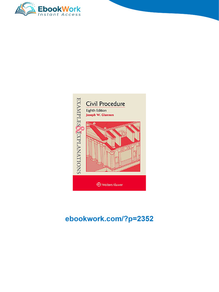Examples Explanations For Civil Procedure Examples Explanations Series ...