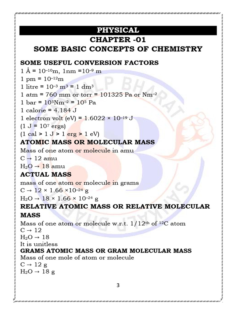 Chemistry Revision Booklet | PDF | Atomic Orbital | Chemical Equilibrium