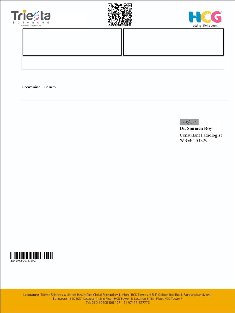 3747689 Rina Haldar | PDF | Clinical Medicine | Medical Tests