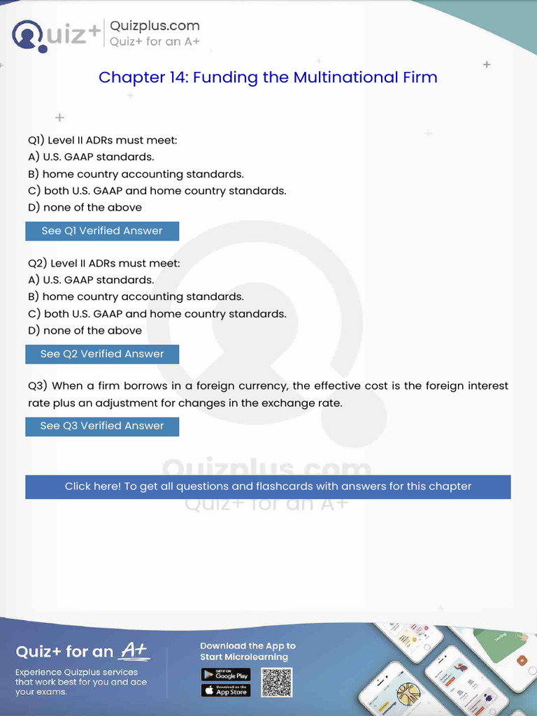 Level II Adrs Must Meet | PDF | Futures Contract | Exchange Rate