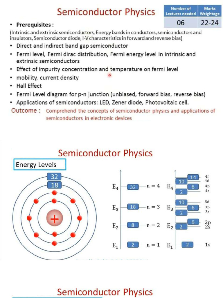 Semiconductor 1 | PDF
