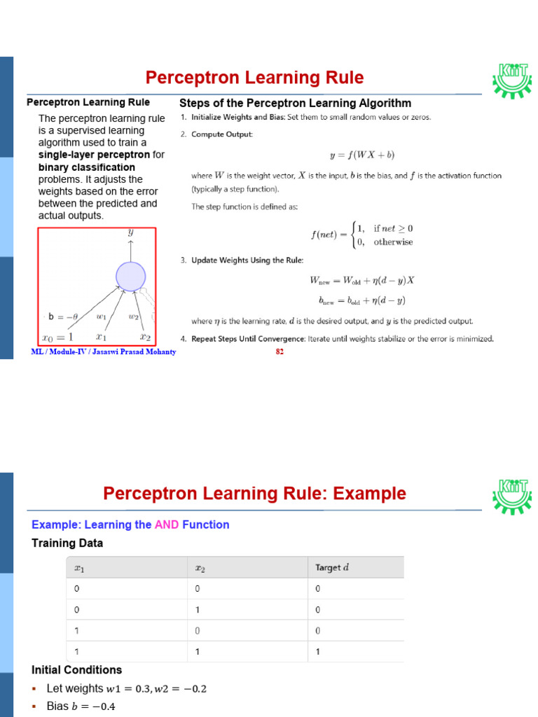 Perceptron Learning (1) | PDF | Machine Learning | Learning