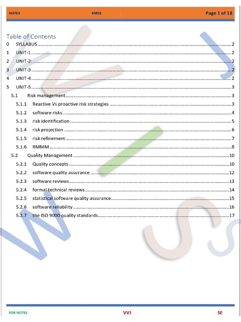 SE_unit_5 | PDF