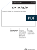 tax table