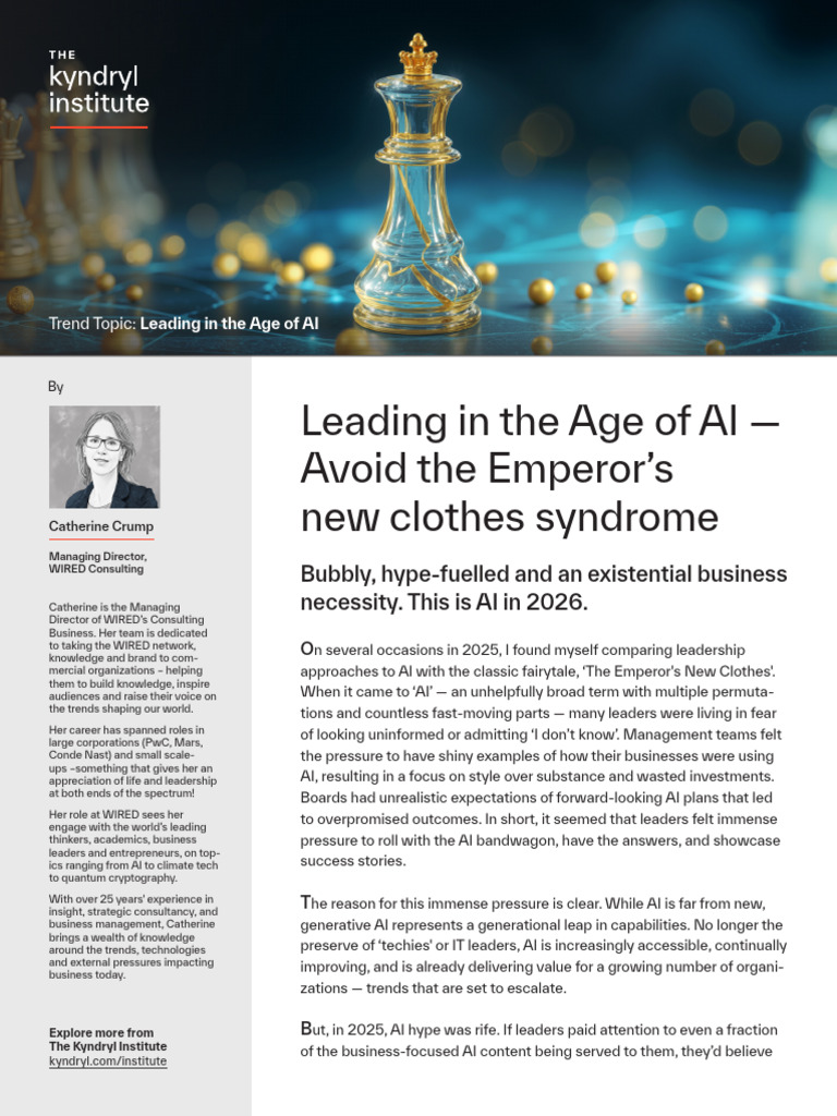 Leading in Age of Ai | PDF | Artificial Intelligence | Intelligence (AI ...