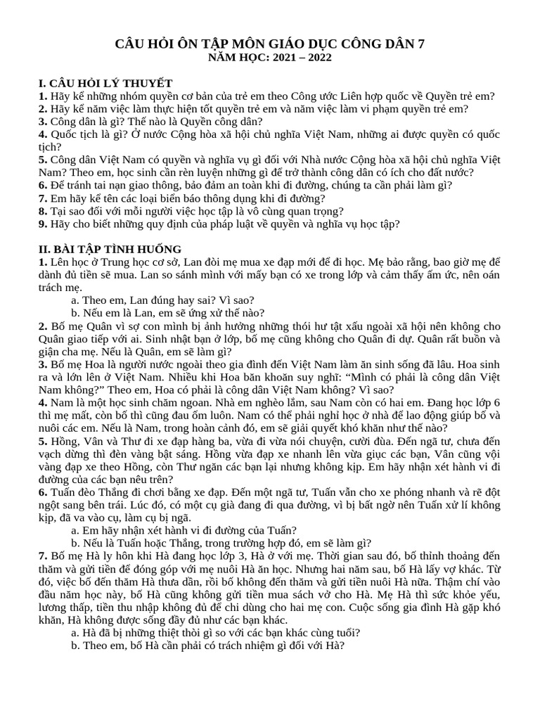 GDCD 7 | PDF