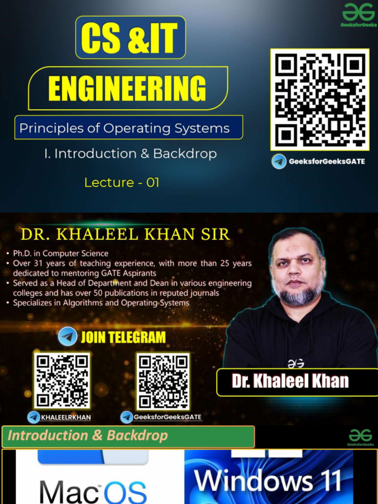 Lec 1 OS Eng-compressed | PDF