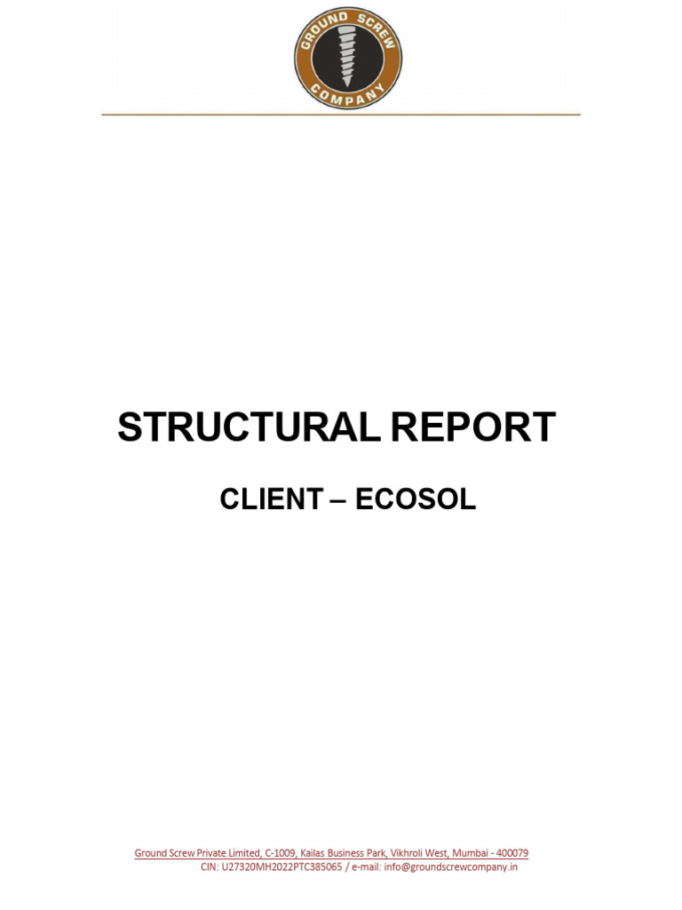 Gsc-01-Beed - Amit Bali - DBR Report | PDF | Civil Engineering