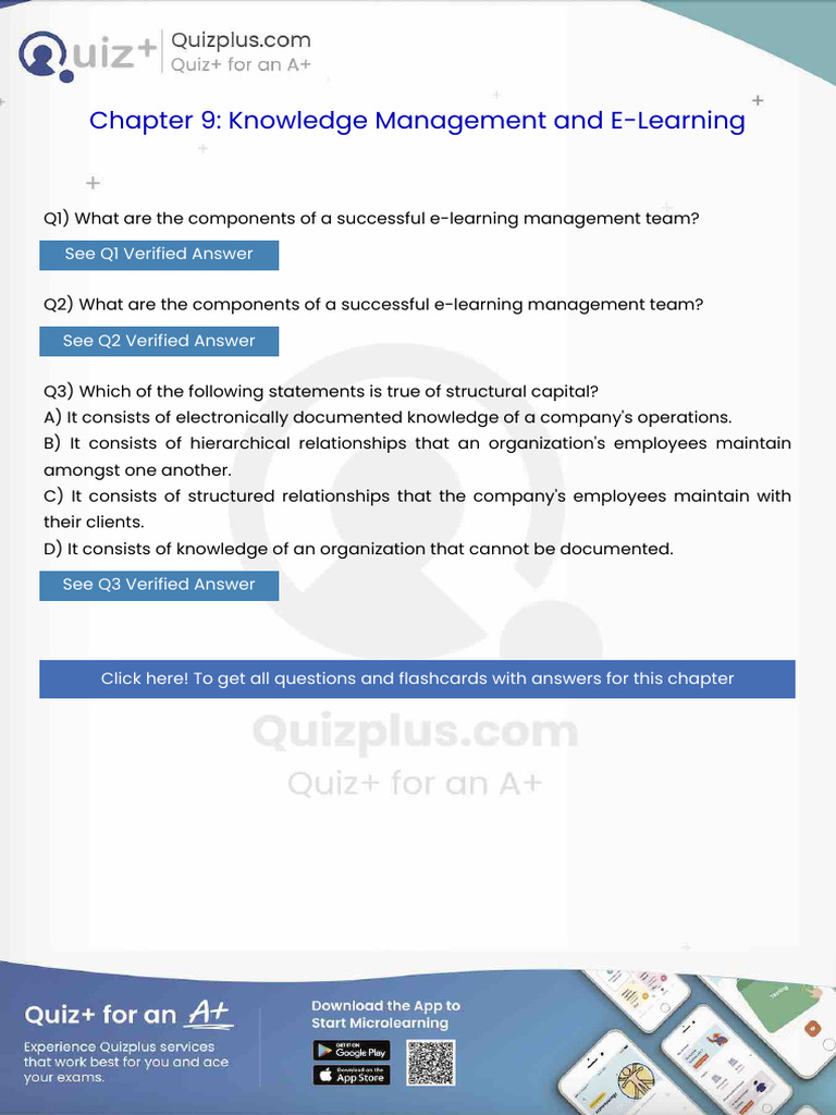 What Are the Components of a Successful Elearning Management Team | PDF ...
