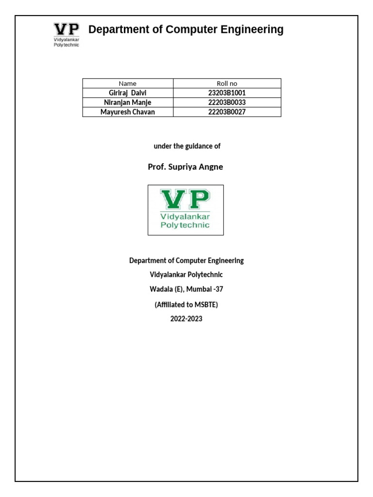 STE Microproject | PDF