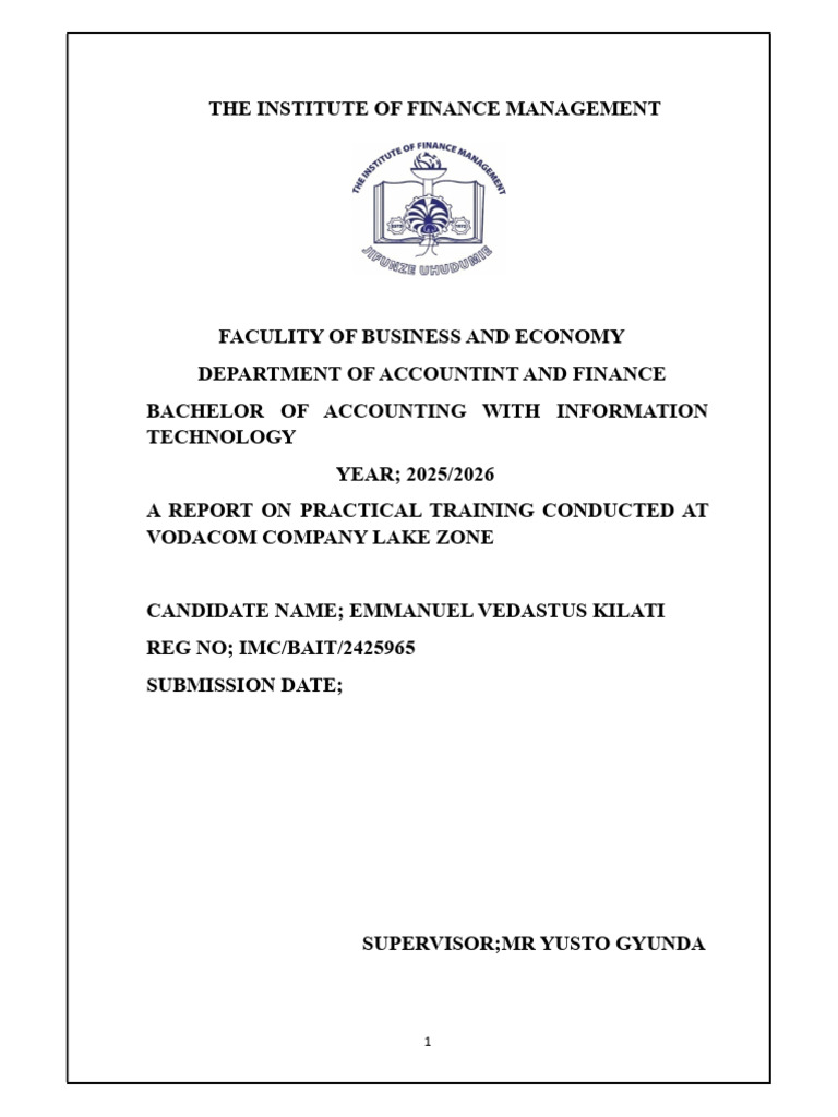 Field Report | PDF