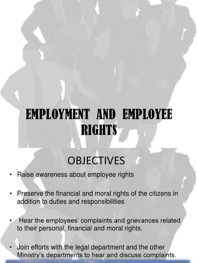 Employee Rights and Responsibilities Overview | PDF | Employment ...