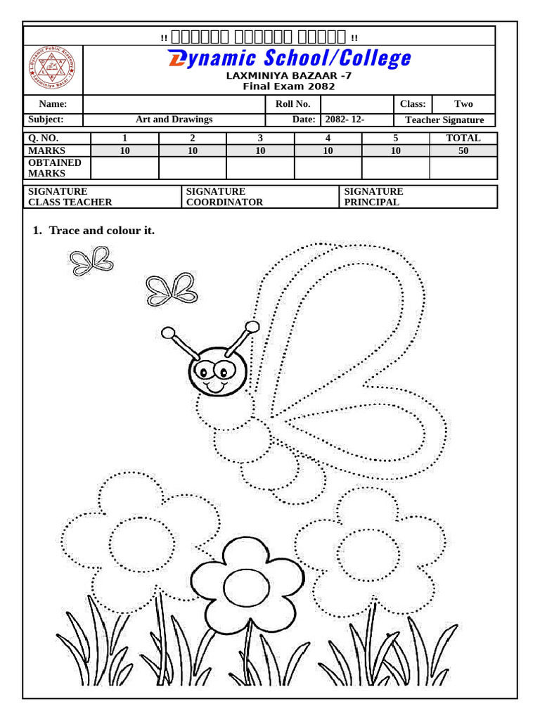 Class 2 Drawing | PDF