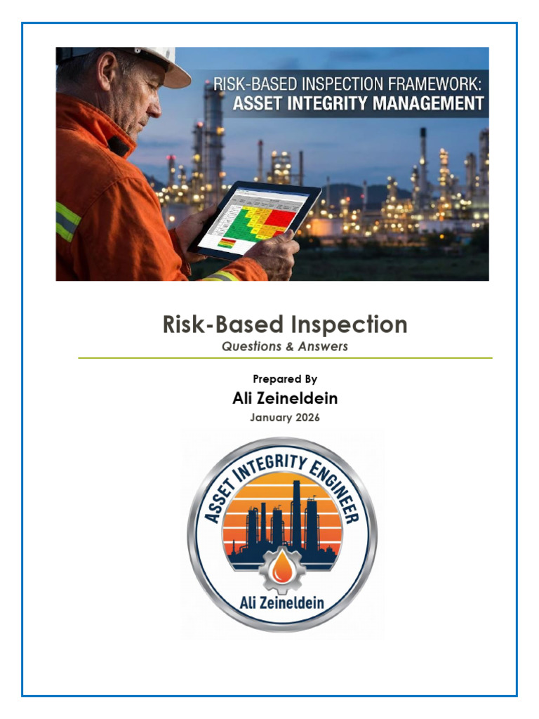 Risk-Based Inspection (Questions & Answers) | PDF | Risk