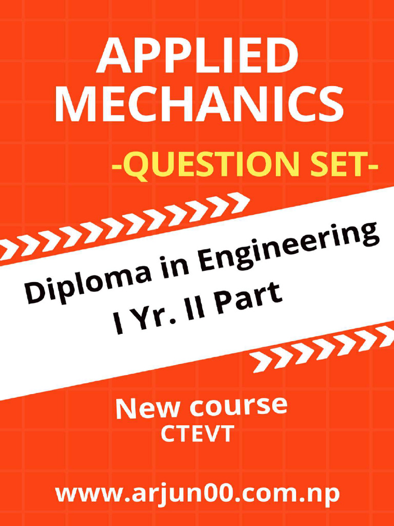 Applied Mechanics SET | PDF