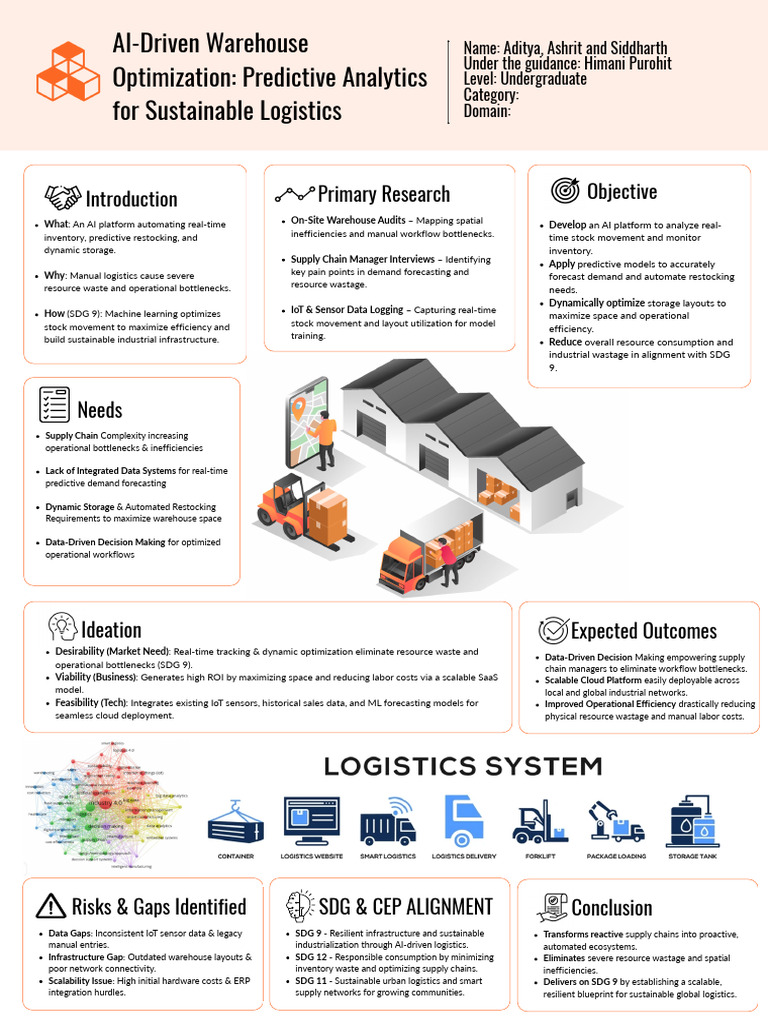 Poster Presentation | PDF | Logistics | Internet Of Things