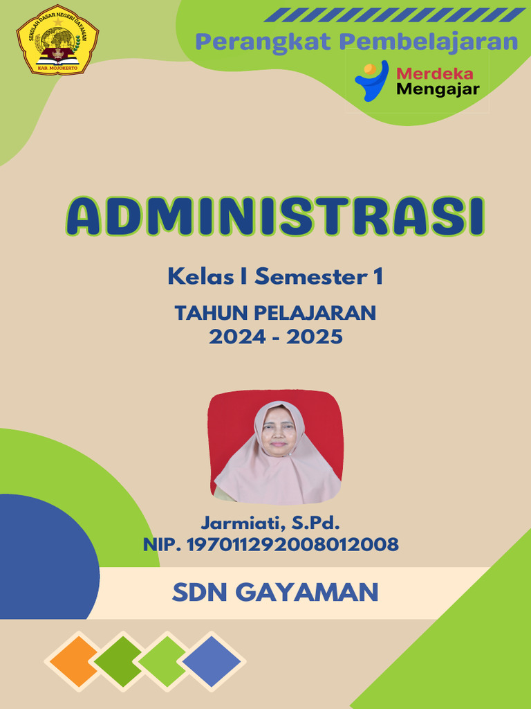 Contoh Cover Lkpd Kelas 1 Sd | PDF