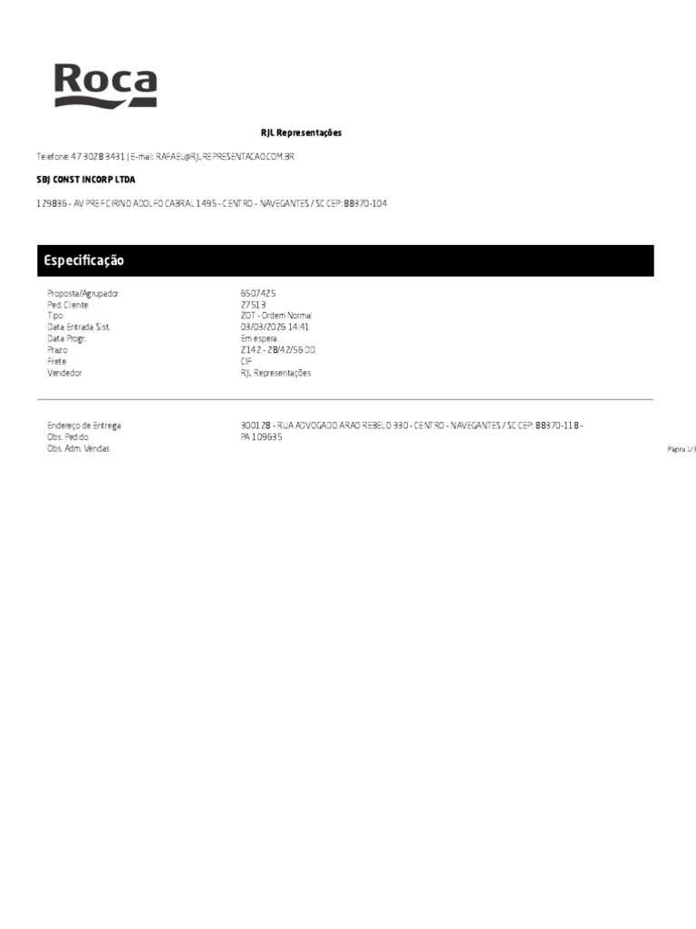 Roca Brasil | PDF
