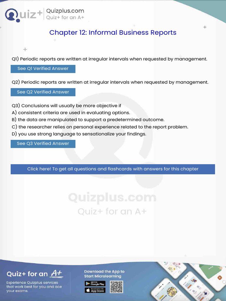 Periodic Reports Are Written at Irregular Intervals When Requested by ...