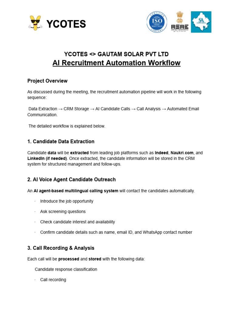 Ycotes Gautam Solar Pvt Ltd (Ycotes VAI Agent) | PDF | Customer ...