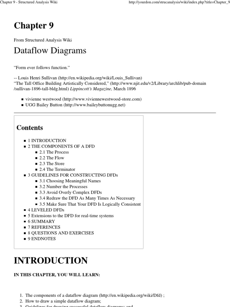 Understanding Dataflow Diagrams | PDF | Intelligence Analysis ...
