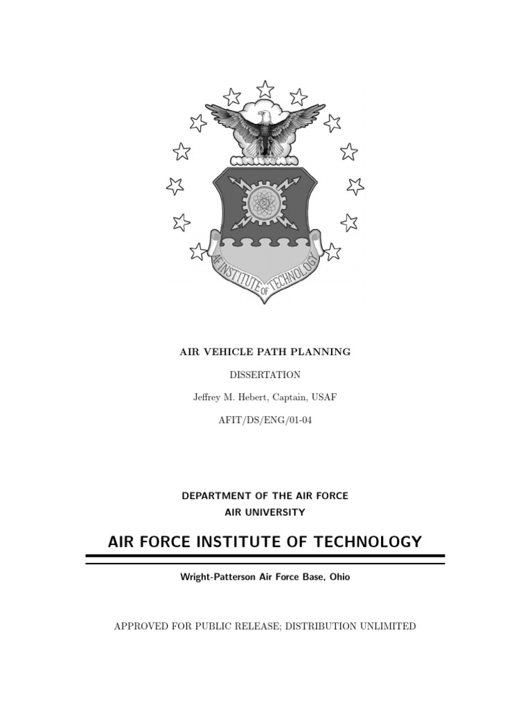 Air Vehicle Path Planning | PDF | Mathematical Optimization