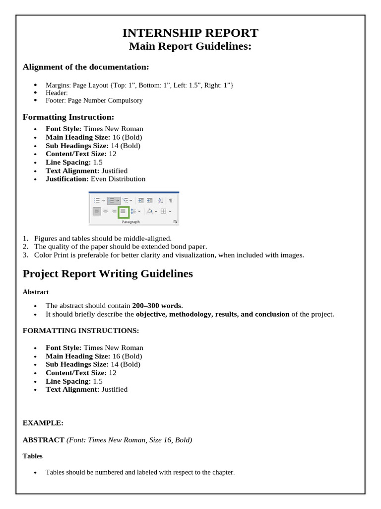 Instructions - Internship Report | PDF | Databases | Usability