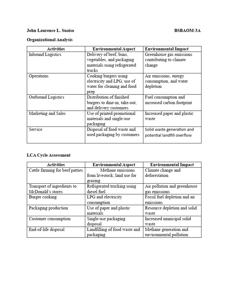 Burger of Mcdo | PDF | Waste Management | Waste