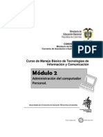 Modulo Admimistracion Del Computador Personal