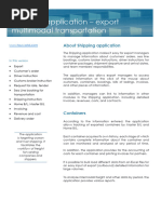 Hapag-Lloyd Shipping Instructions Guide | PDF | Cargo | Freight Transport