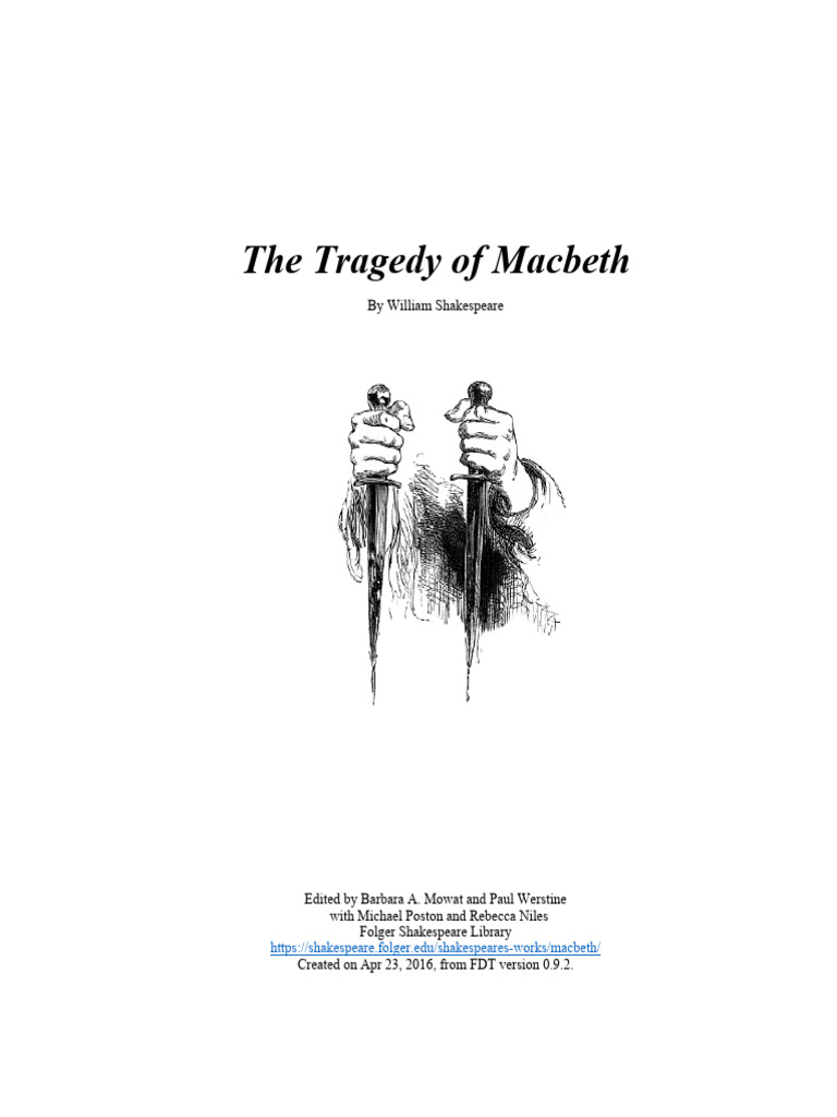 Tragedy of Macbeth | PDF | Macbeth | Shakespearean Tragedies