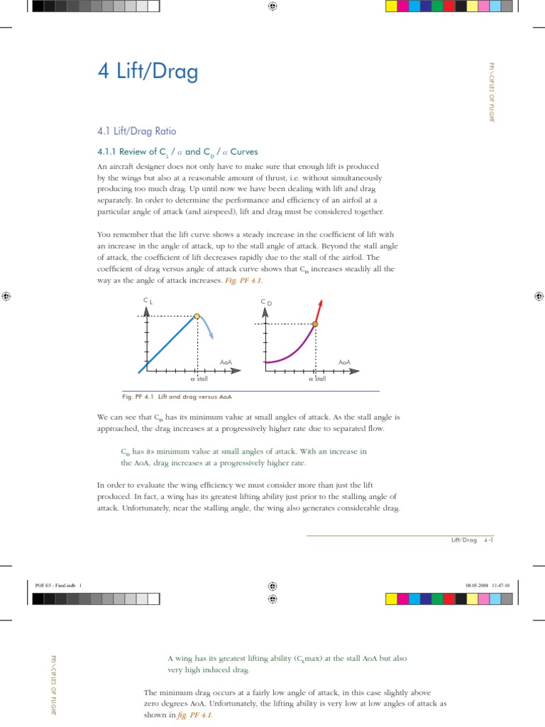 Jaa Principles of Flight Demo PDF Stall (Fluid Mechanics) Lift