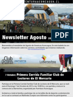 Newsletter Agosto 2012 - Aventura Aconcagua