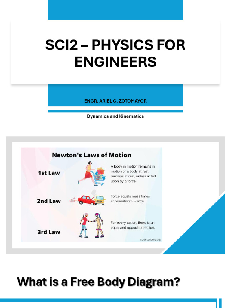 AGZ_SCI2-Dynamics and Kinematics | PDF | Force | Friction
