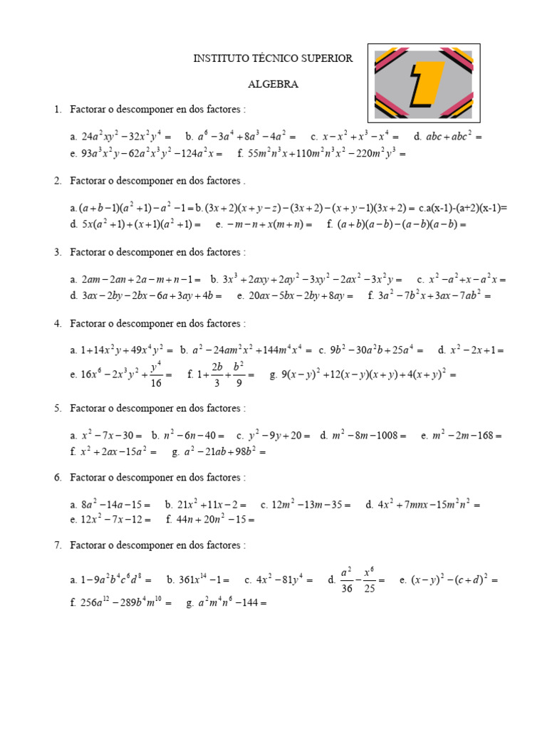 MÓDULO TALLERES ALGEBRA Y GEOMETRÍA 9no | PDF | Ecuaciones | Pendiente