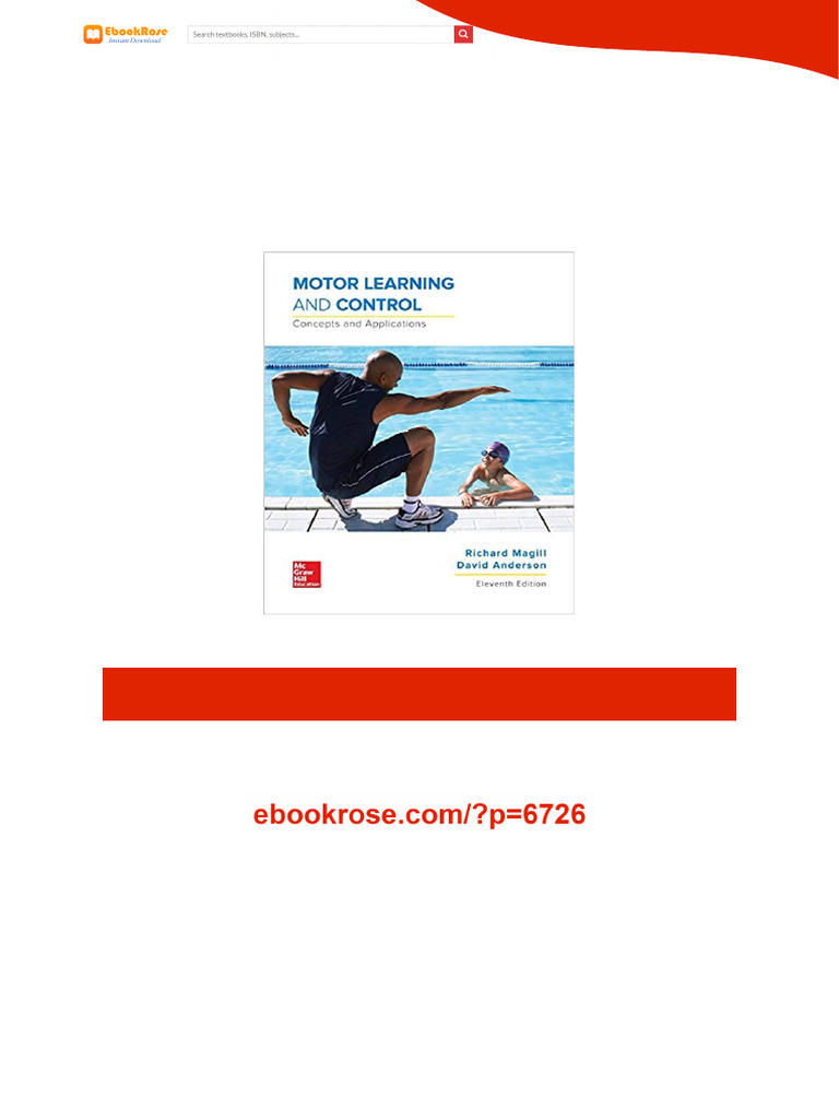 Motor Learning and Control: Concepts and Applications 11th Edition Full ...