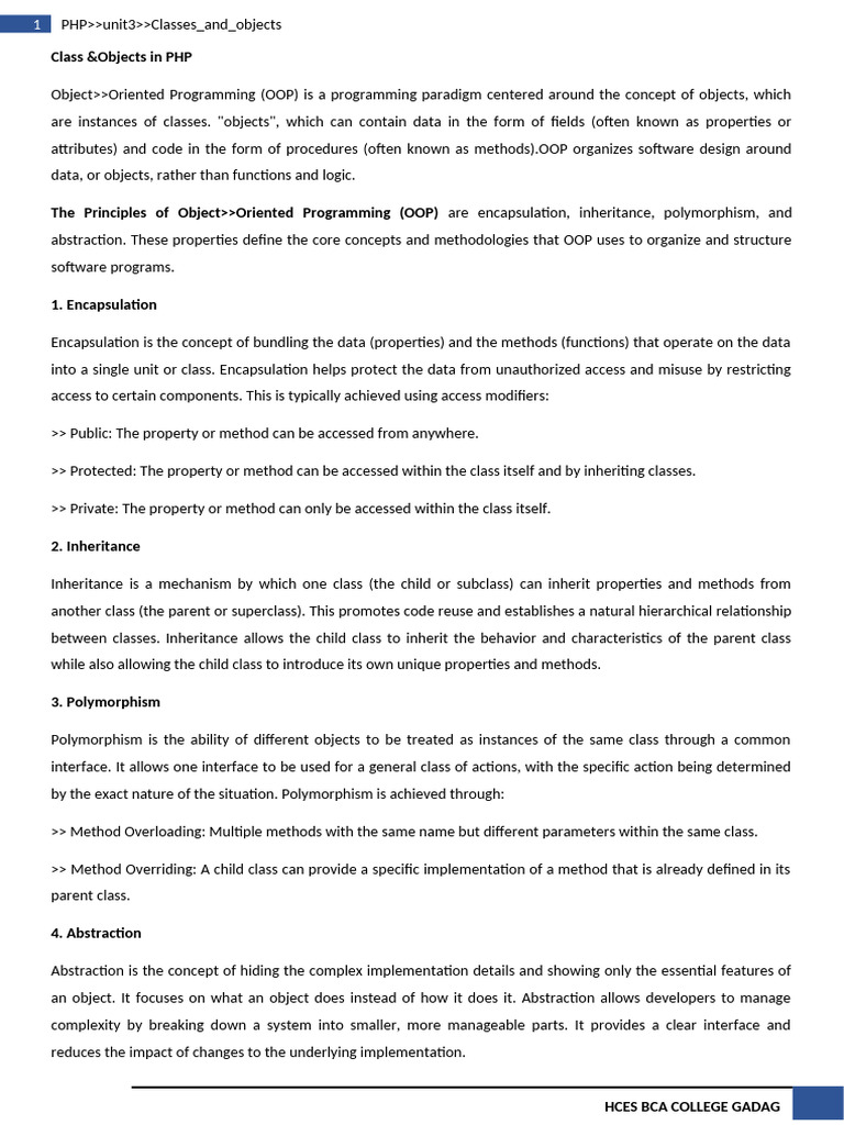 Class_objects | PDF | Inheritance (Object Oriented Programming ...
