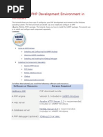 Configuring PHP Development Environment in Windows