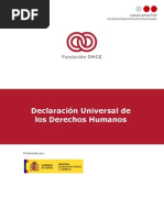 Declaración Universal de los Derechos Humanos
