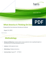 What America is Thinking on Energy Issues - August 14 2012[1]