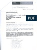 CMAN - Carta A Jorge Noriega